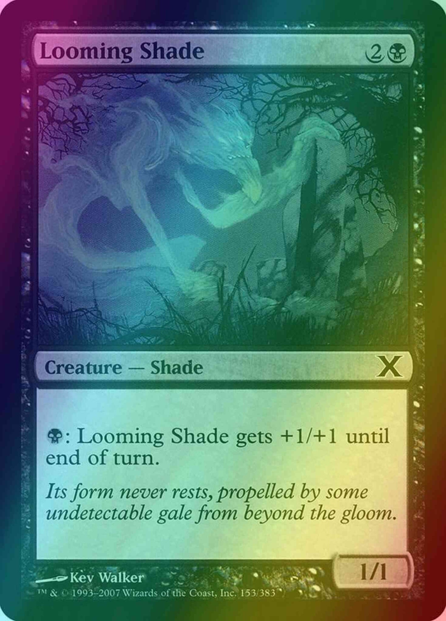 Looming Shade [153] [Tenth Edition] [Foil]