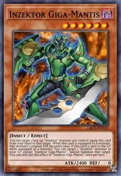 Inzektor Giga-Mantis - ORCS-EN021 - Ultimate Rare - Unlimited