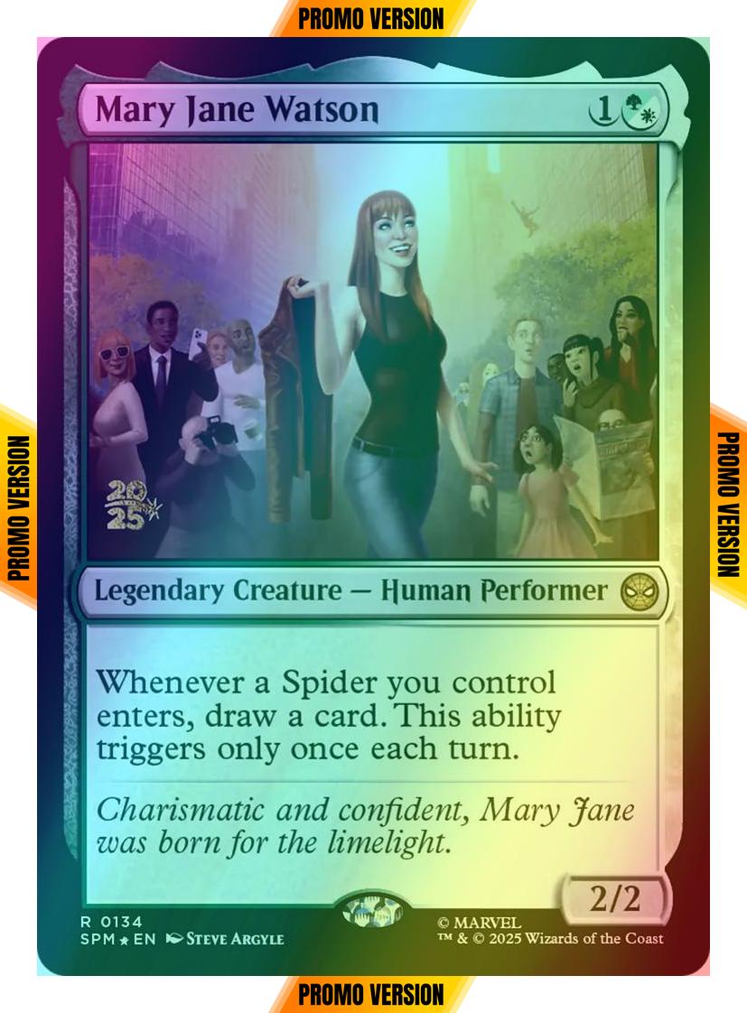 Mary Jane Watson [134s] [Marvel's Spider-Man: Promos] [Foil]