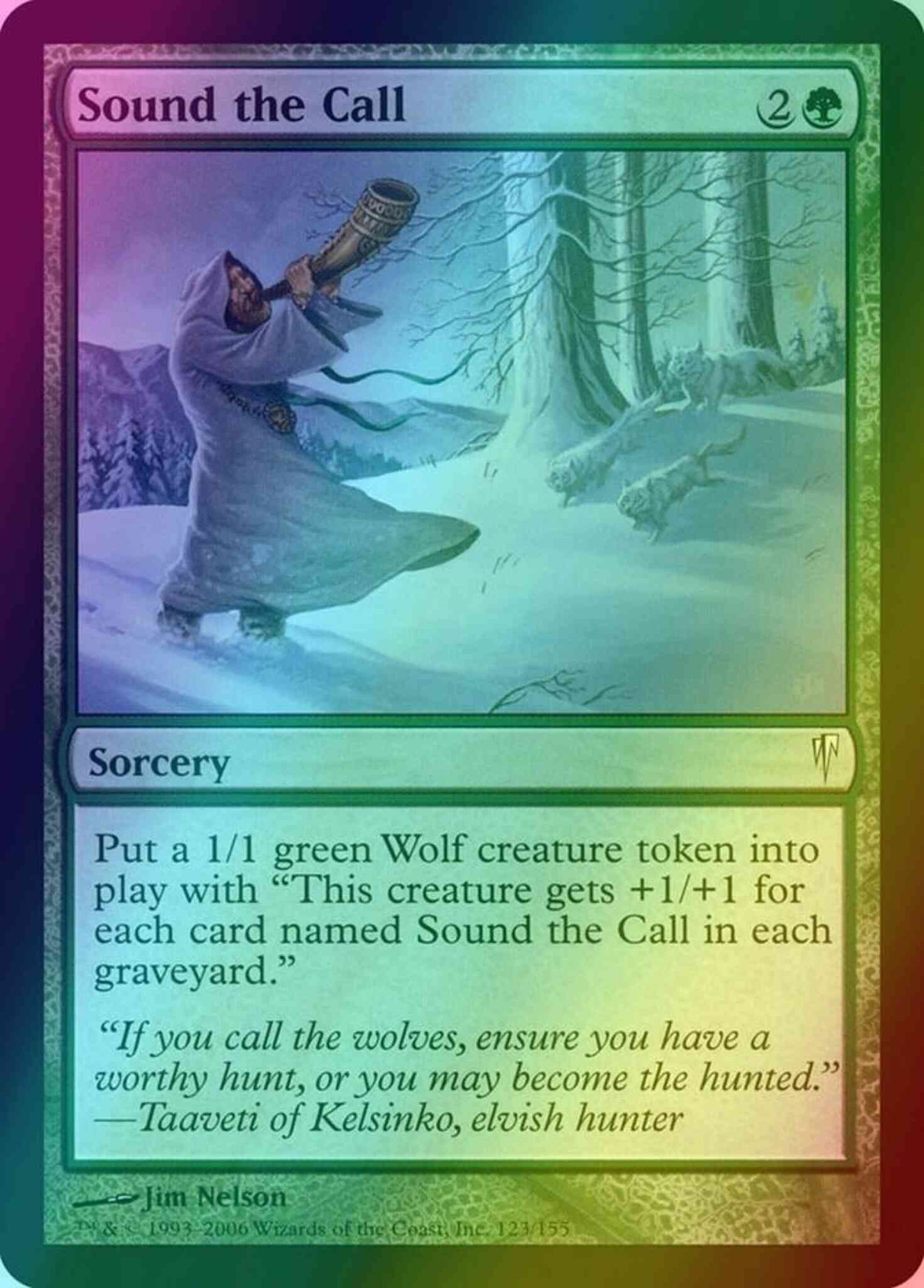 Sound the Call [123] [Coldsnap] [Foil]