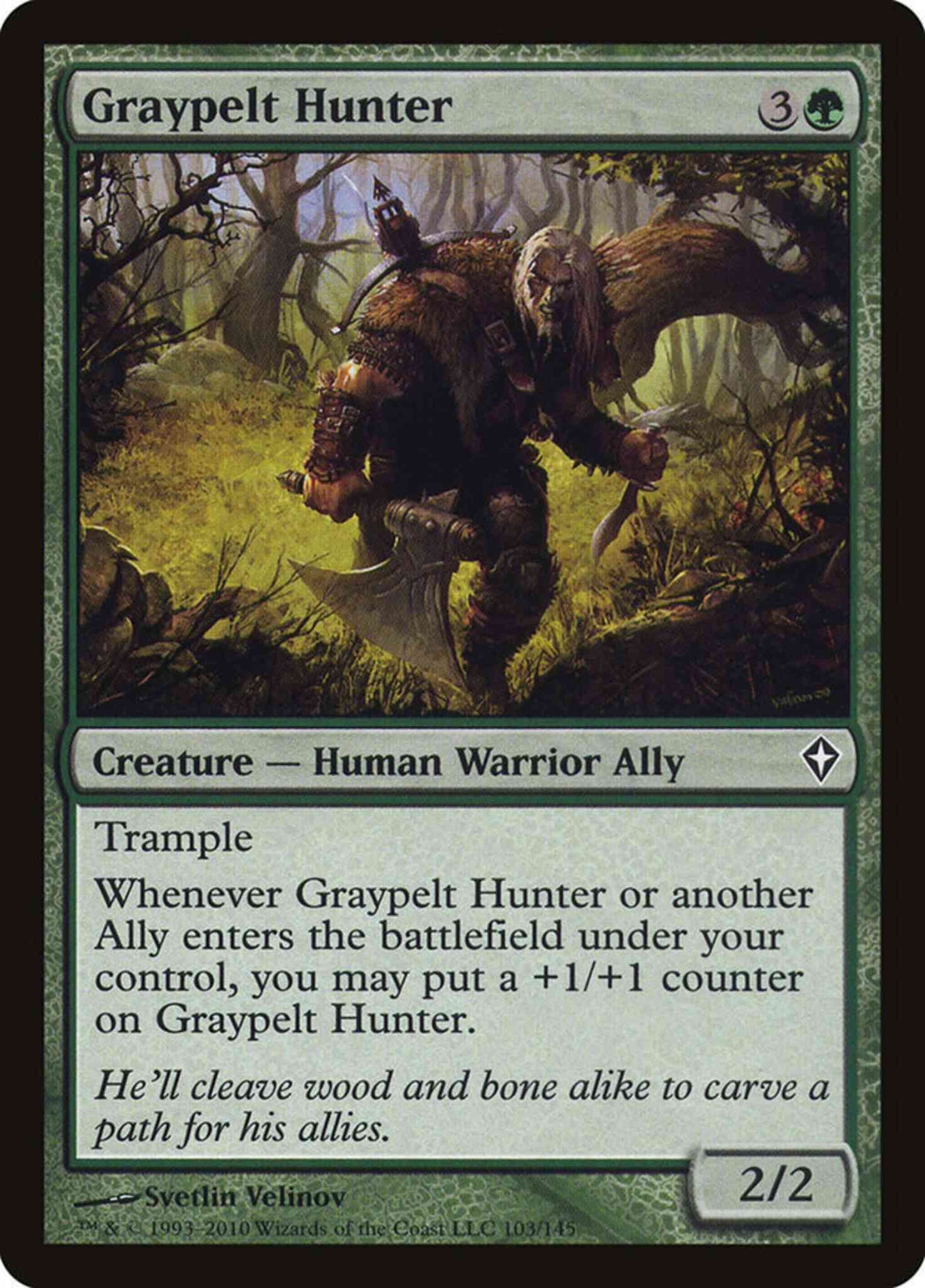 Graypelt Hunter [103] [Worldwake] [Non-Foil]