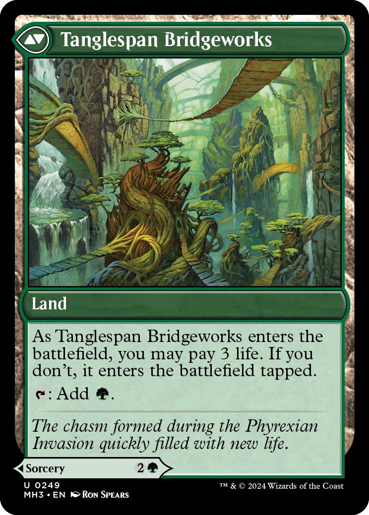 Bridgeworks Battle // Tanglespan Bridgeworks [249] [Modern Horizons 3] [Non-Foil]