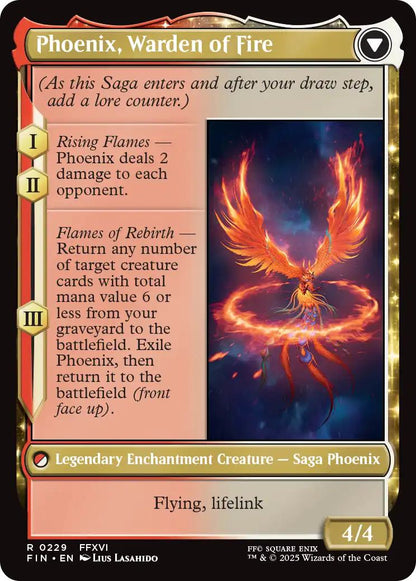Joshua, Phoenix's Dominant // Phoenix, Warden of Fire [229] [FINAL FANTASY] [Non-Foil]