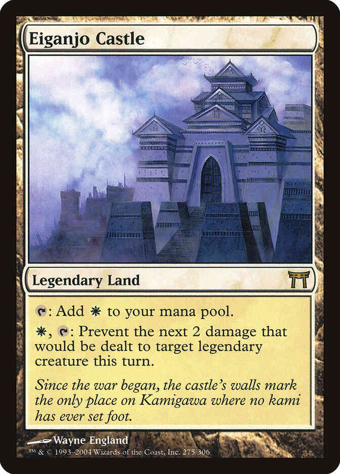 Eiganjo Castle [275] [Champions of Kamigawa] [Non-Foil]