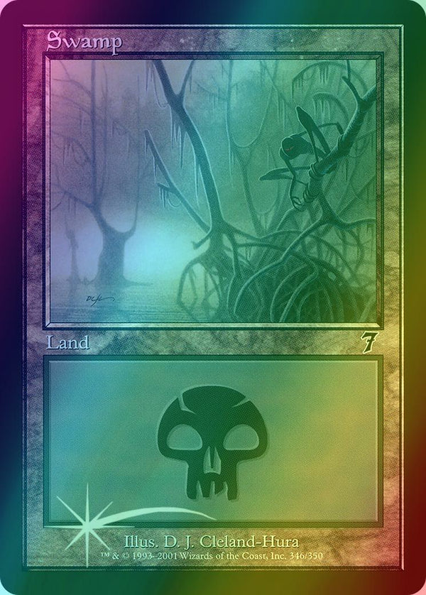 Swamp [346x] [346] [Seventh Edition] [Foil]