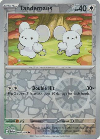 Tandemaus - 160/198 - Common [sv01-160] [Reverse Holo]