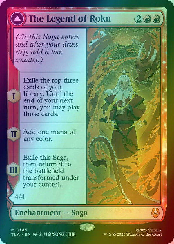 The Legend of Roku // Avatar Roku [145] [Avatar: The Last Airbender] [Foil]