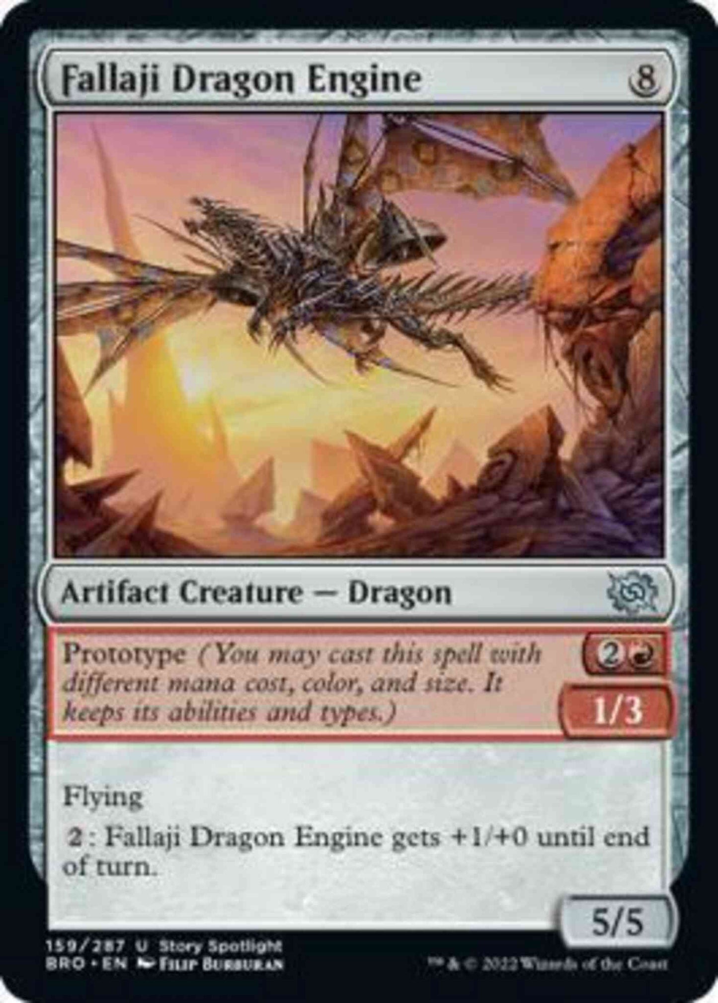 Fallaji Dragon Engine [159] [The Brothers' War] [Non-Foil]