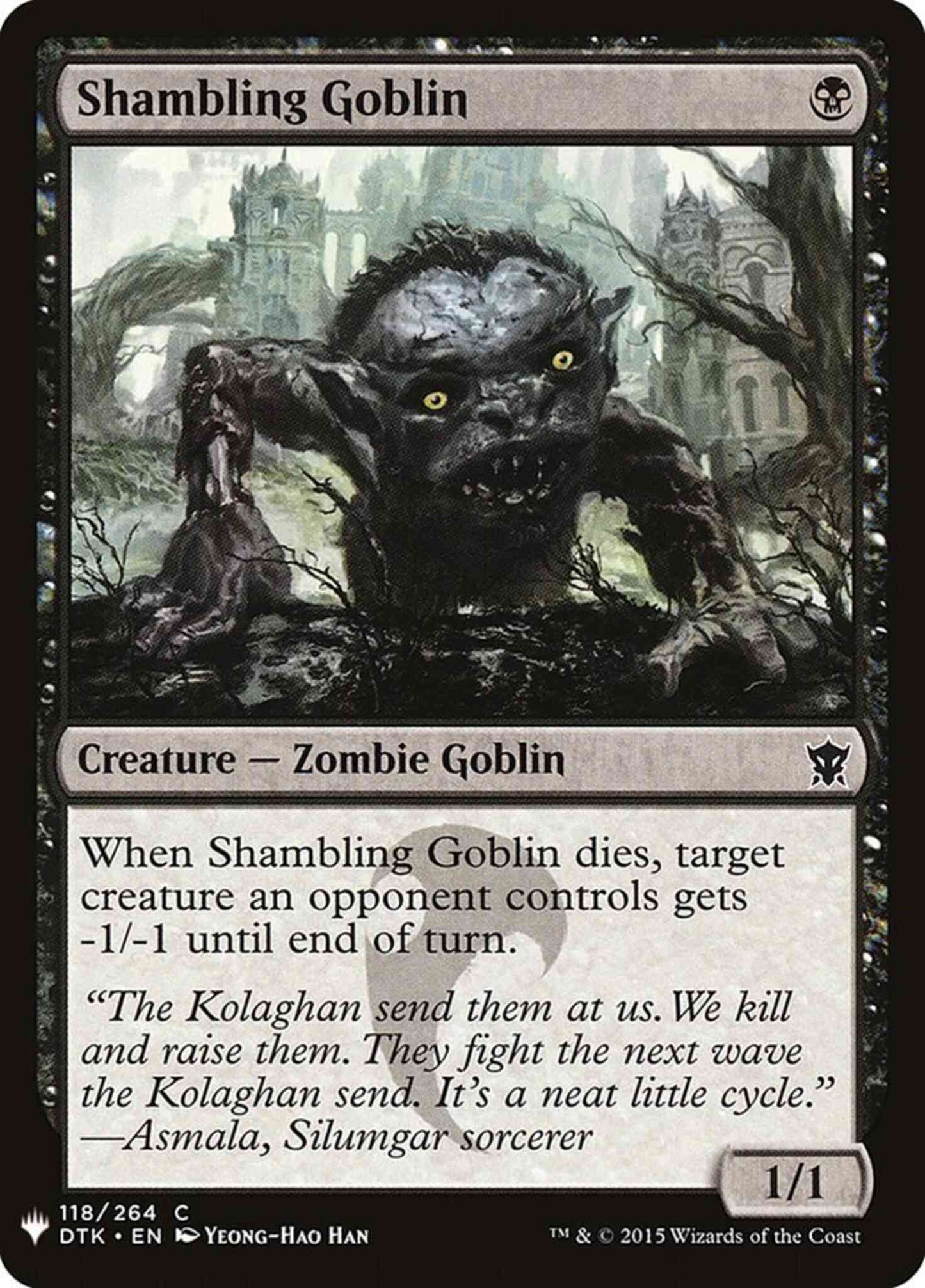 Shambling Goblin [DTK-118] [The List] [Non-Foil]