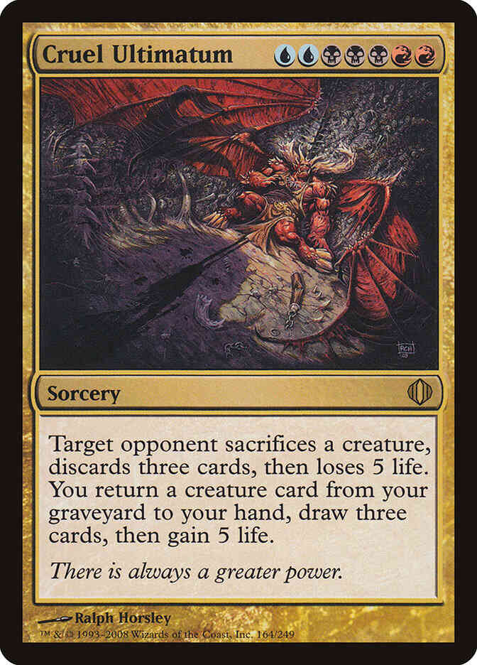 Cruel Ultimatum [164] [Shards Of Alara] [Non-Foil]