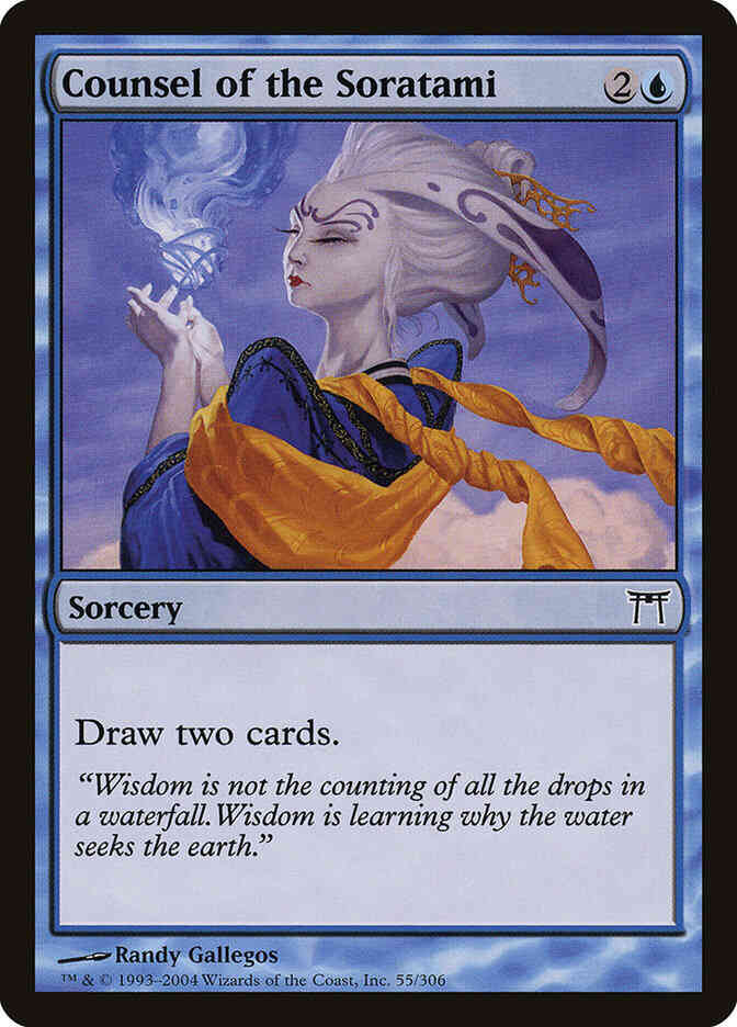 Counsel of the Soratami [55] [Champions of Kamigawa] [Non-Foil]