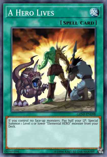 A Hero Lives - LED6-EN022 - Common - Unlimited