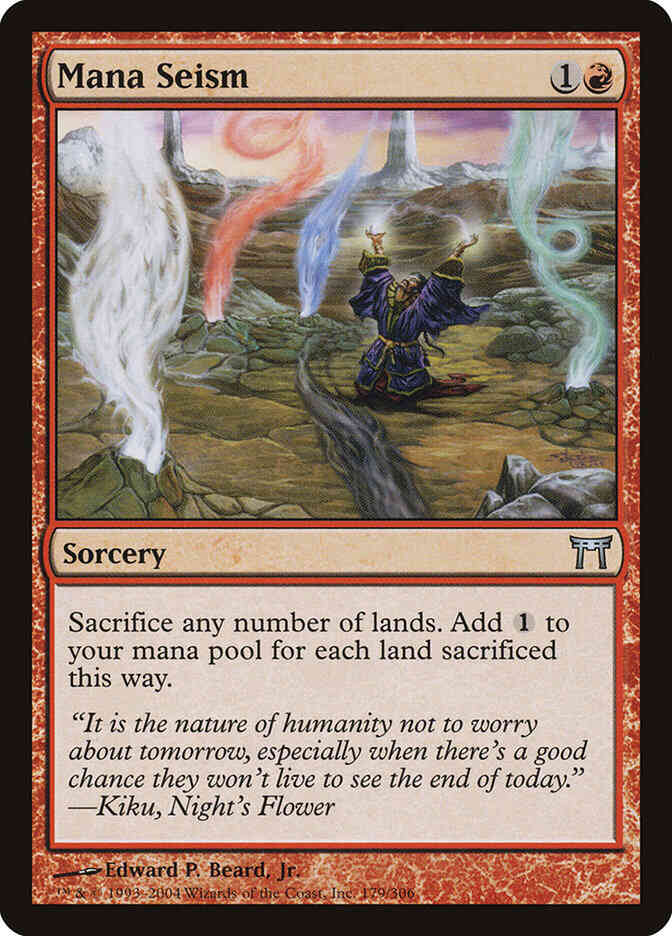 Mana Seism [179] [Champions of Kamigawa] [Non-Foil]