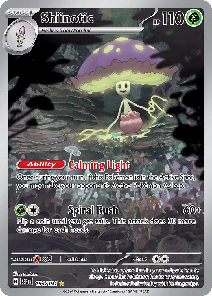 Shiinotic - 194/191 - Illustration Rare [sv08-194] [Ultra]