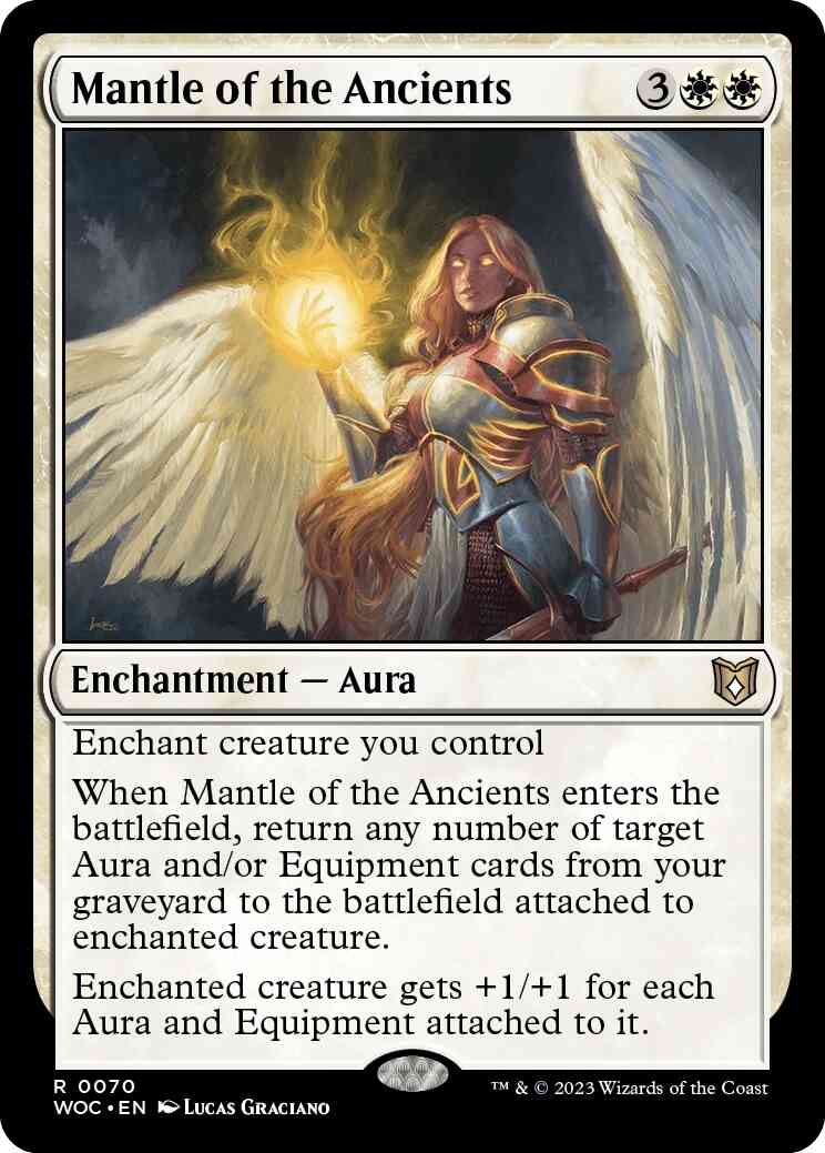 Mantle of the Ancients [70] [Wilds of Eldraine: Commander] [Non-Foil]