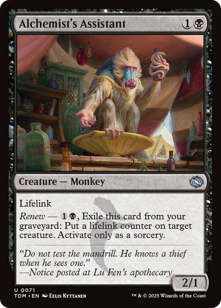 Alchemist's Assistant [71] [Tarkir: Dragonstorm] [Non-Foil]