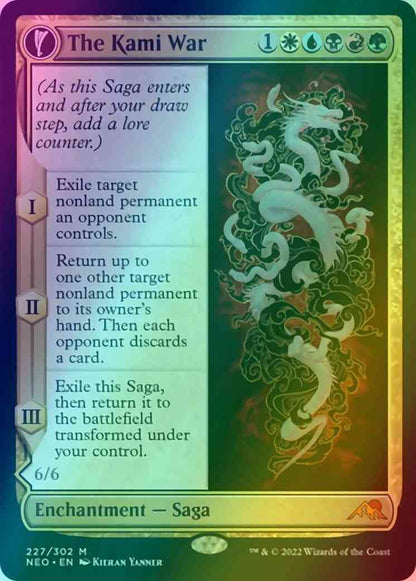 The Kami War // O-Kagachi Made Manifest [227] [Kamigawa: Neon Dynasty] [Foil]