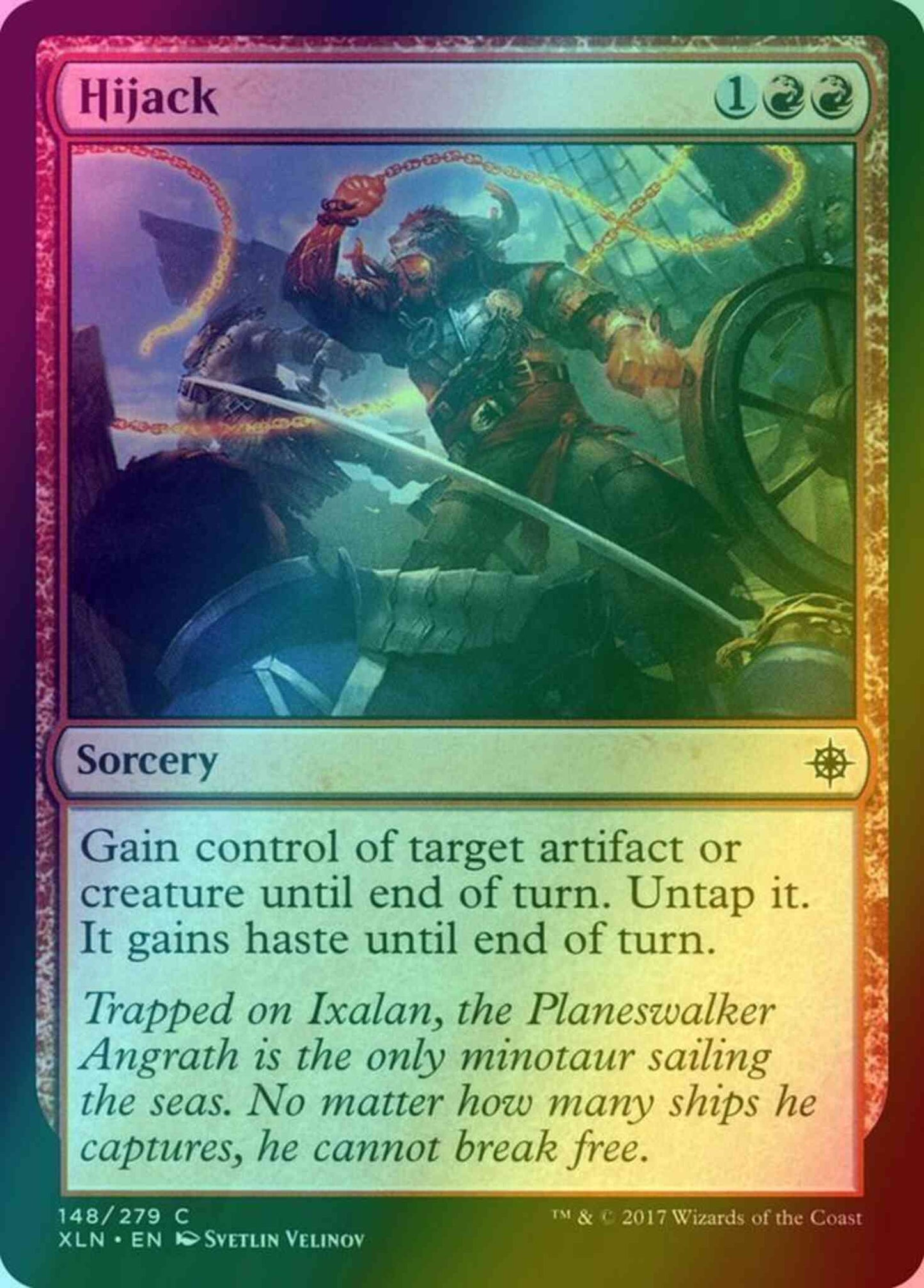 Hijack [148] [Ixalan] [Foil]