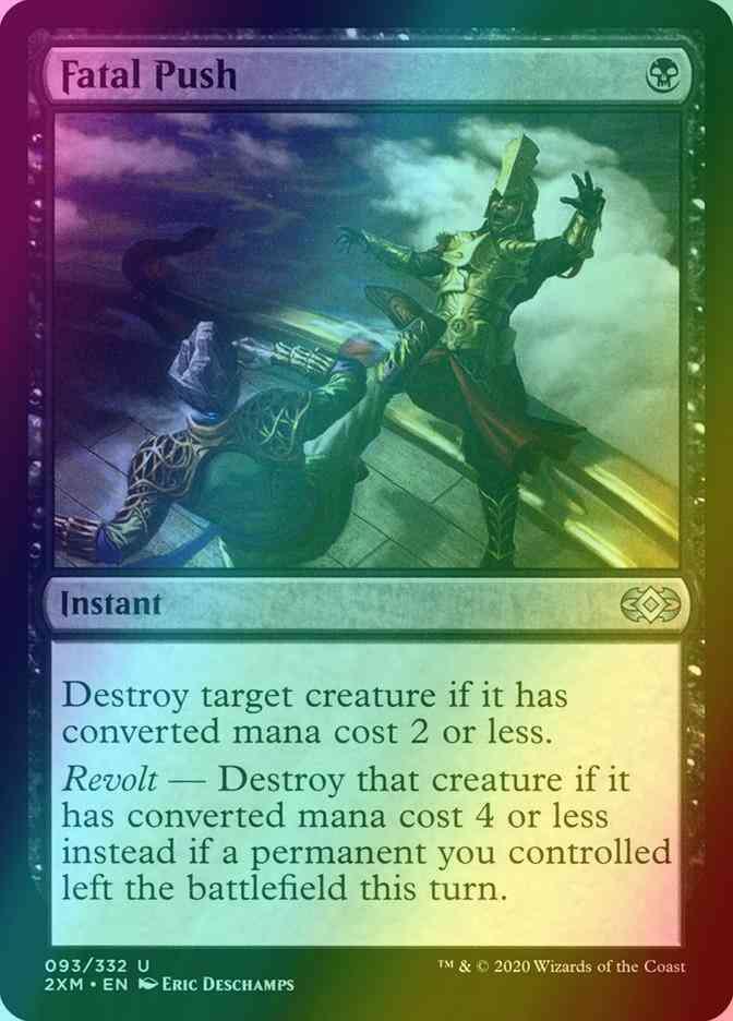 Fatal Push [93] [Double Masters] [Foil]