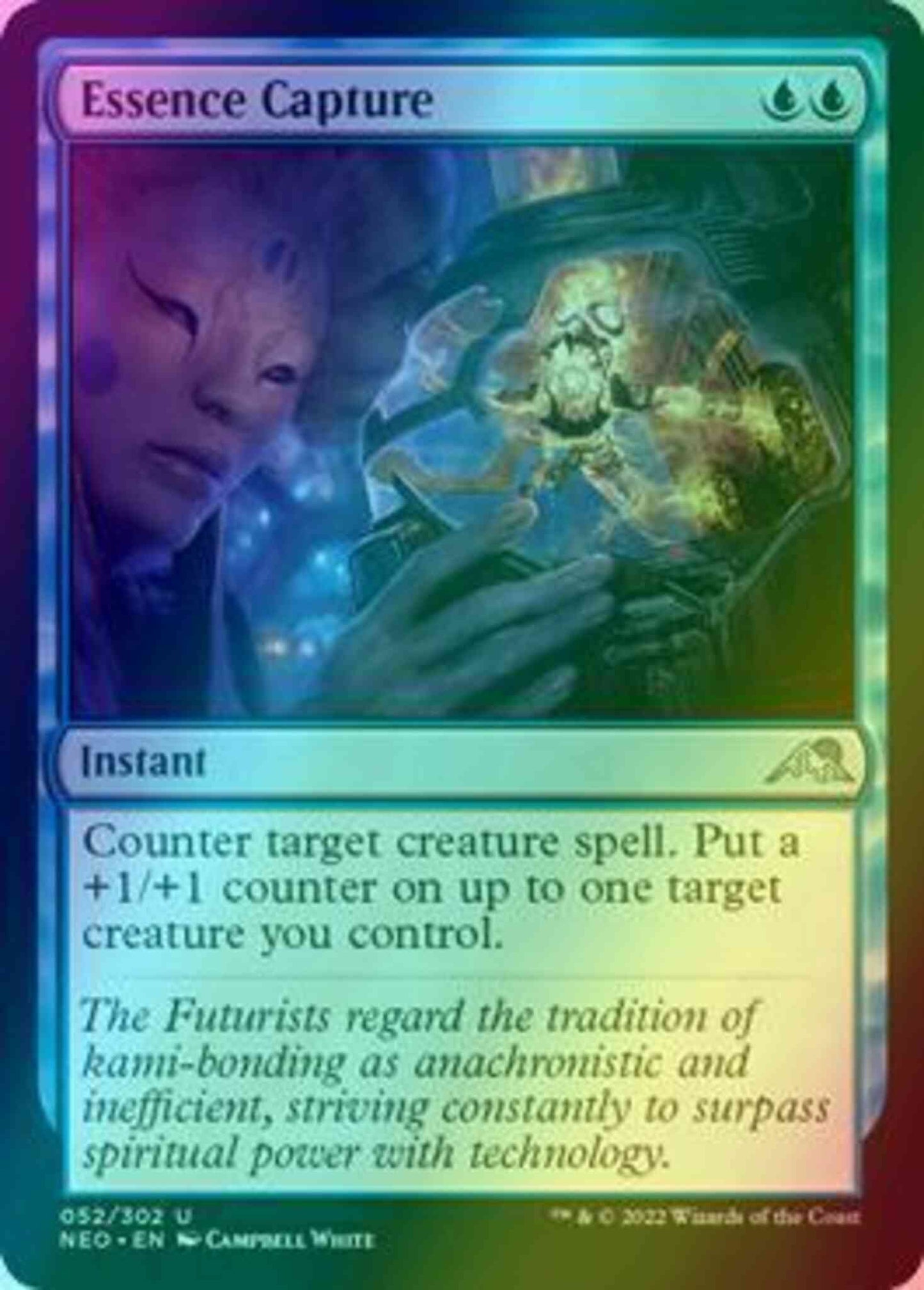 Essence Capture [52] [Kamigawa: Neon Dynasty] [Foil]