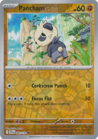 Pancham - 083/159 - Common [sv09-083] [Reverse Holo]