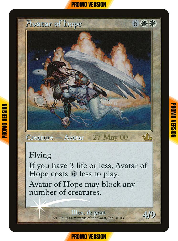 Avatar of Hope [11] [Prerelease Events] [Foil]