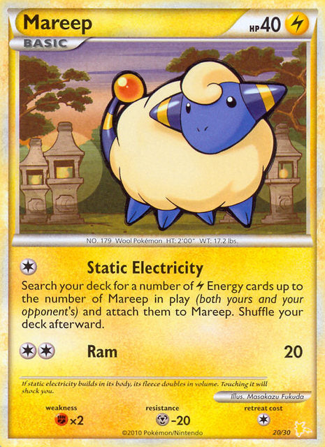 Mareep - 20/30 - [XY Trainer Kit (Raichu)] [Non-Holo]