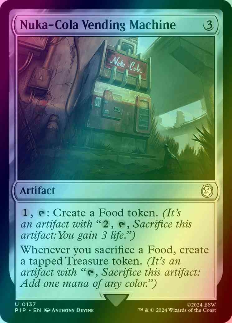 Nuka-Cola Vending Machine [137] [Fallout] [Foil]