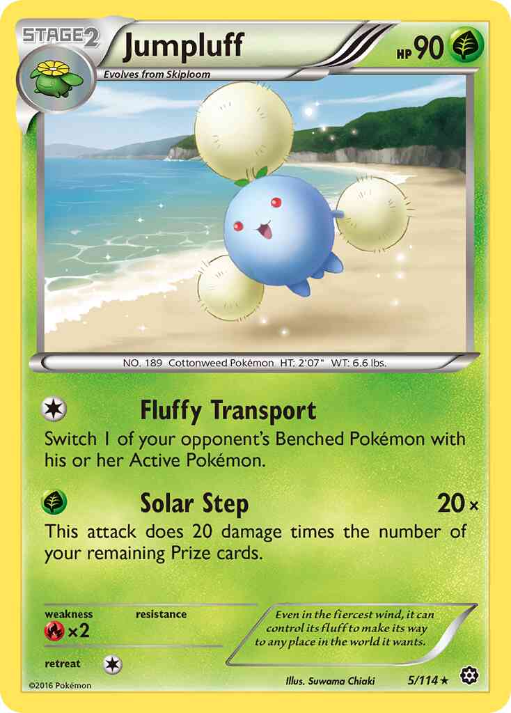 Jumpluff - 5/114 - Rare [xy11-5] [Non-Holo]