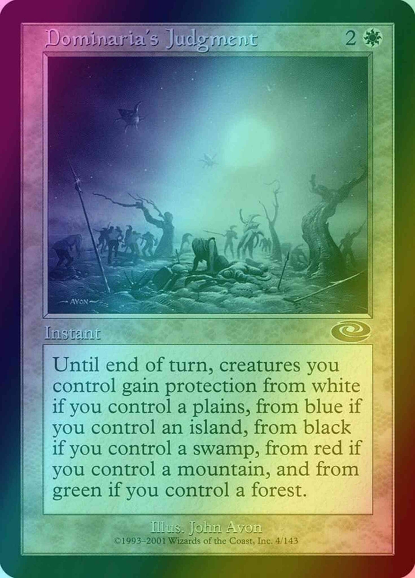 Dominaria's Judgment [4] [Planeshift] [Foil]