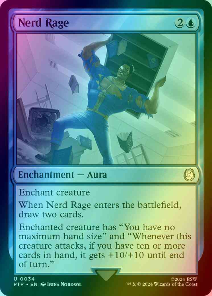 Nerd Rage [34] [Fallout] [Foil]