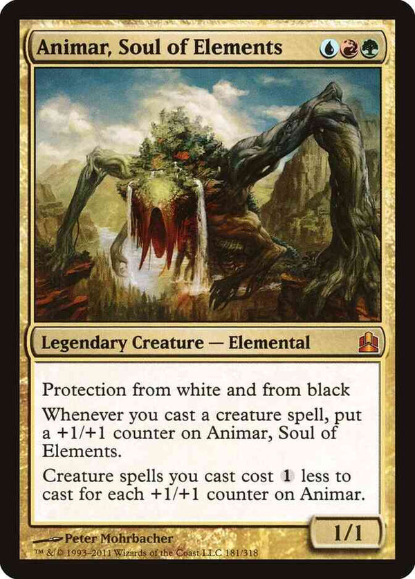 Animar, Soul of Elements [181] [Commander 2011] [Non-Foil]