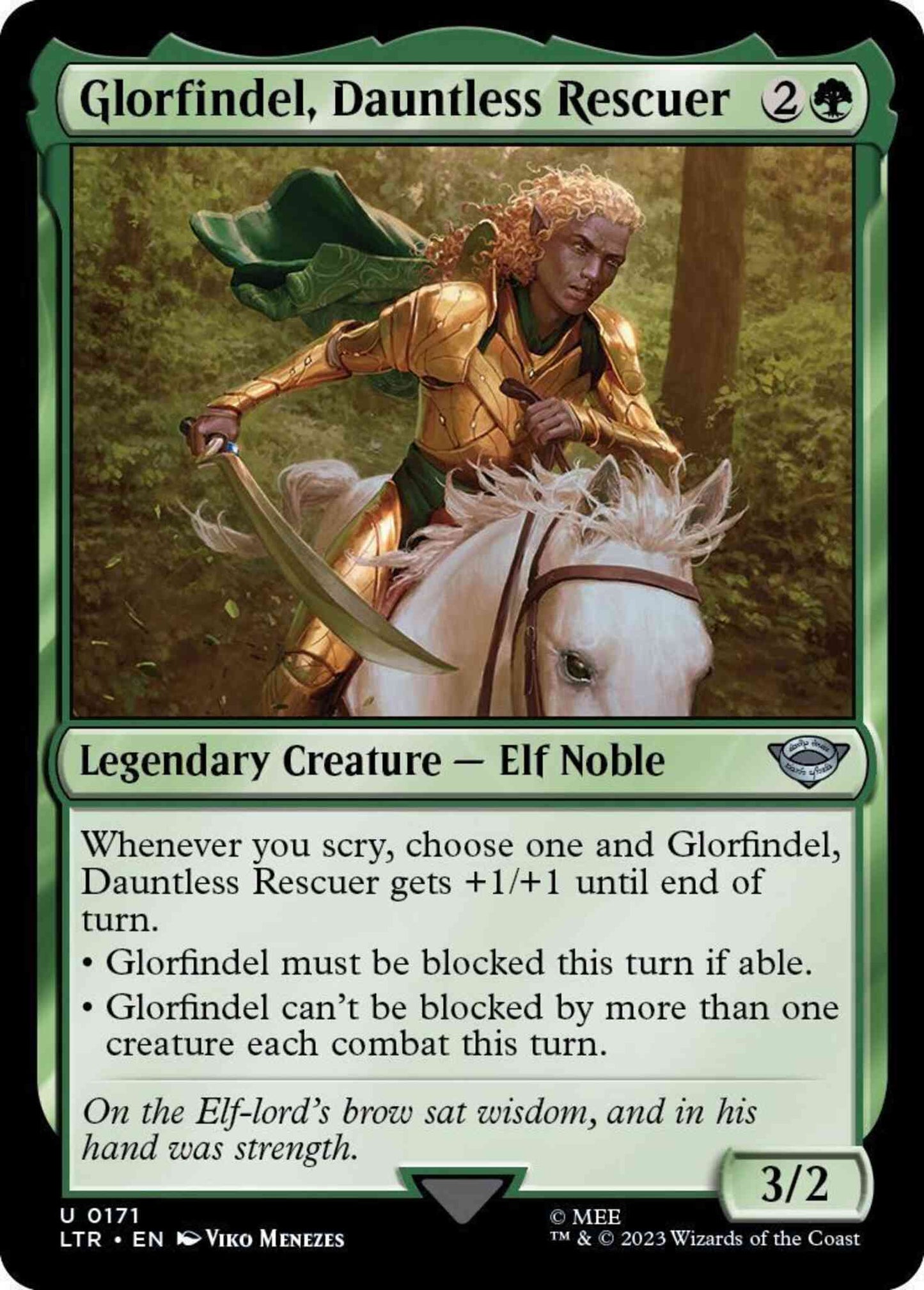 Glorfindel, Dauntless Rescuer [171] [The Lord of the Rings: Tales of Middle-earth] [Non-Foil]
