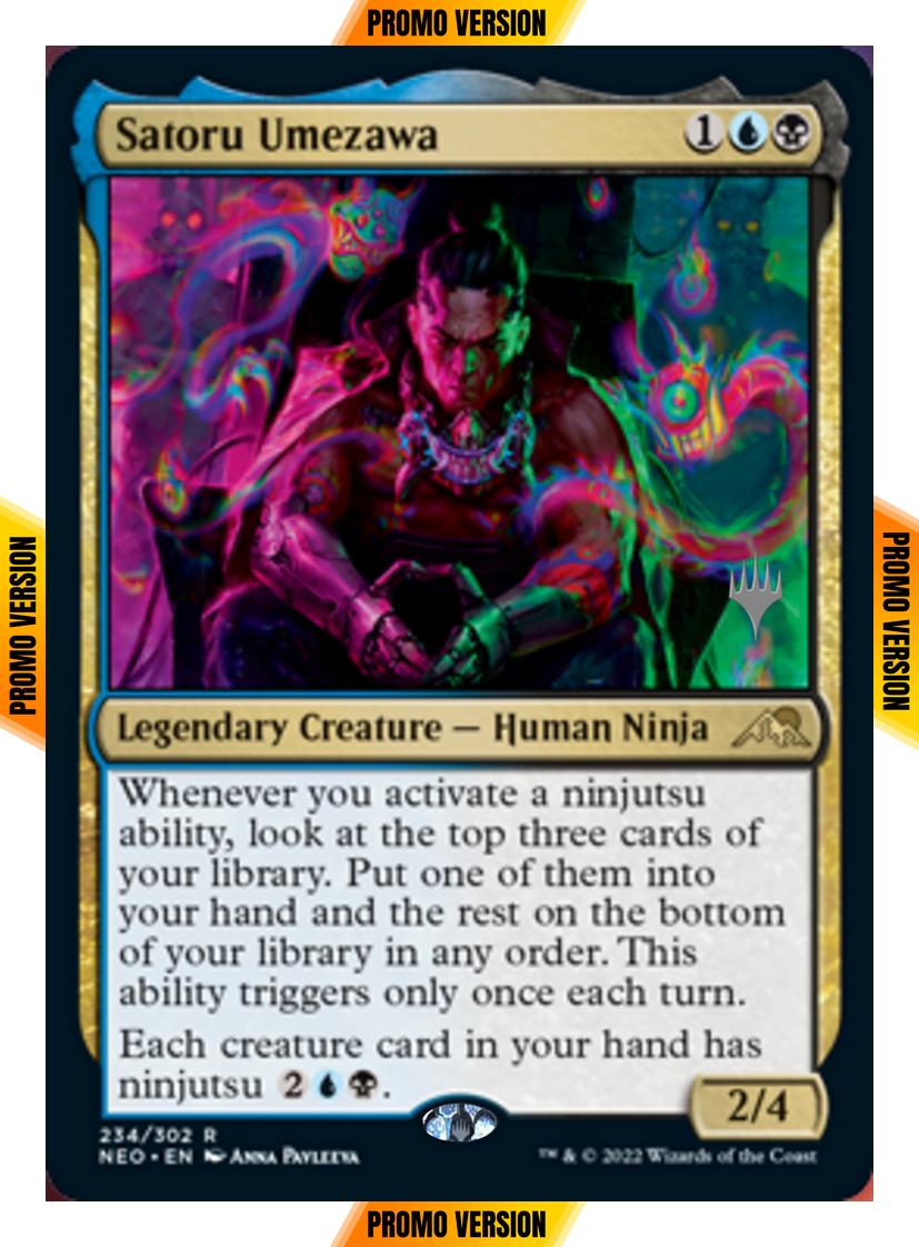 Satoru Umezawa [Promo Pack] [234p] [Kamigawa: Neon Dynasty: Promos] [Non-Foil]