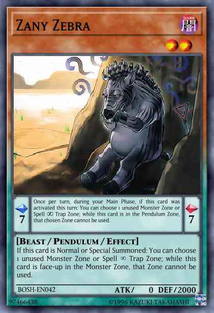 Zany Zebra - MP16-EN209 - Common - 1st Edition