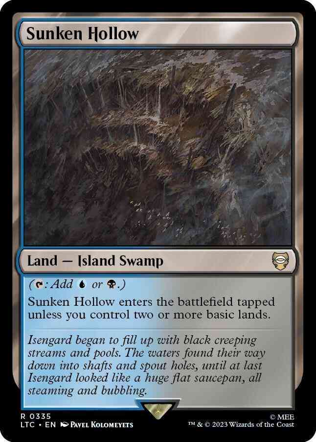 Sunken Hollow [335] [The Lord of the Rings: Tales of Middle-earth: Commander] [Non-Foil]