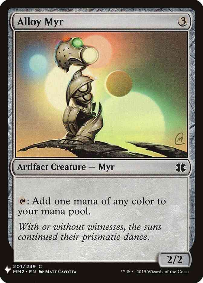 Alloy Myr [MM2-201] [The List] [Non-Foil]