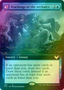 Teachings of the Archaics [299] [Extended Art] [Strixhaven: School of Mages] [Foil]