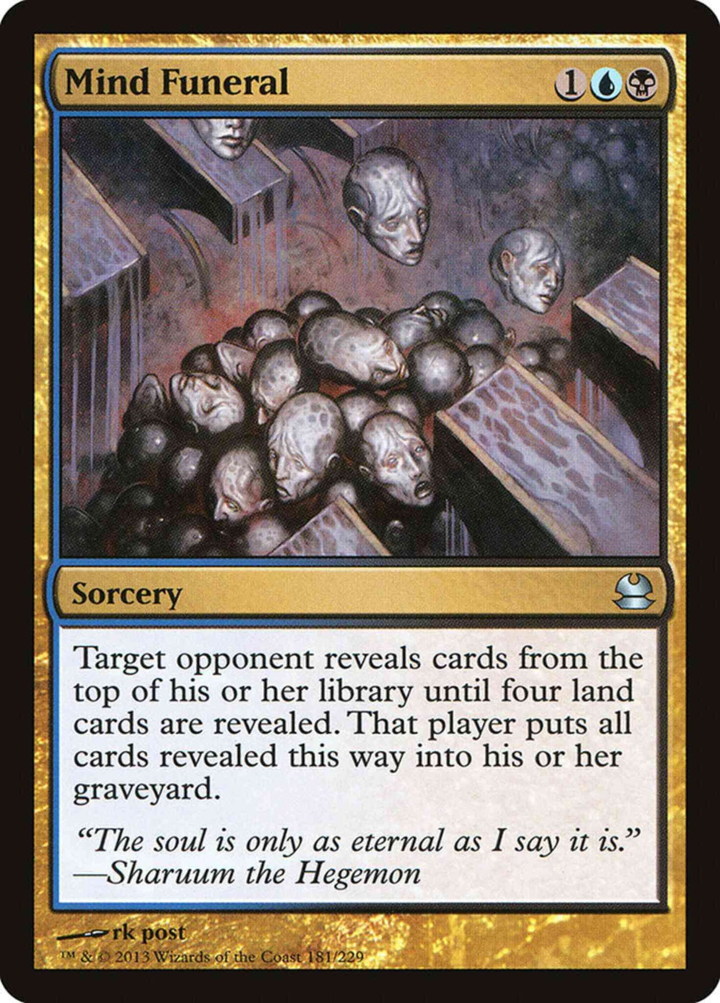 Mind Funeral [181] [Modern Masters] [Non-Foil]