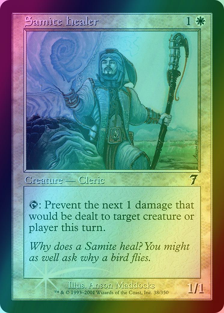 Samite Healer [38x] [Seventh Edition] [Foil]