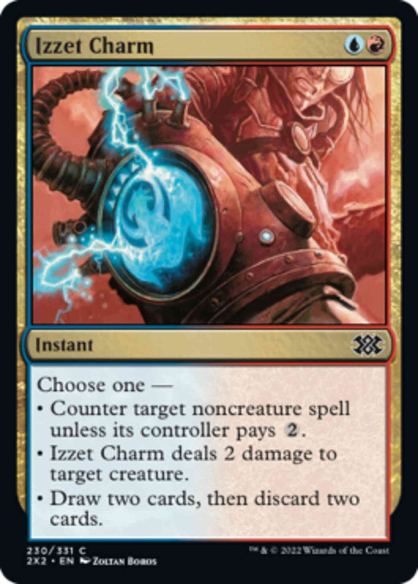 Izzet Charm [230] [Double Masters 2022] [Non-Foil]