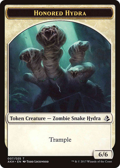 Honored Hydra Token (07) // Warrior Token (17) [Amonkhet Tokens] [Non-Foil]