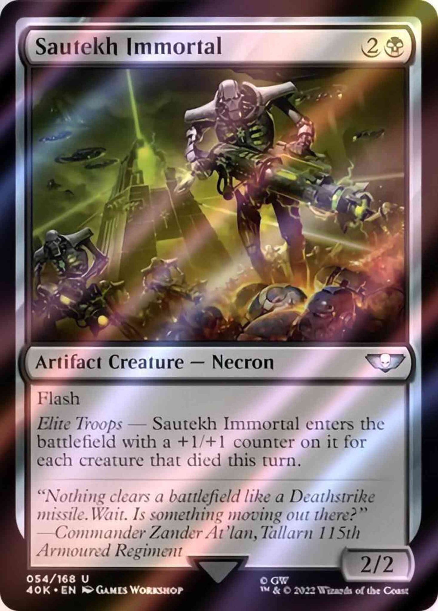 Sautekh Immortal [54] [Universes Beyond: Warhammer 40,000] [Surge Foil]