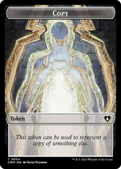 Copy Token (54) // Sliver Token (57) [Commander Masters: Tokens] [Non-Foil]