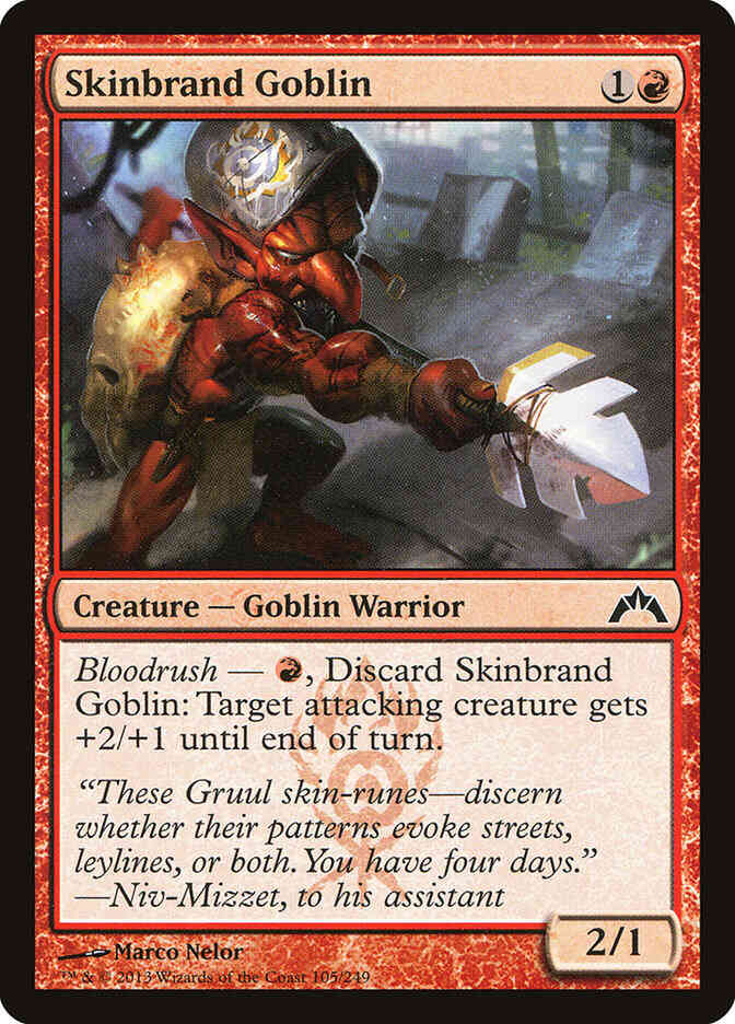Skinbrand Goblin [105] [Gatecrash] [Non-Foil]