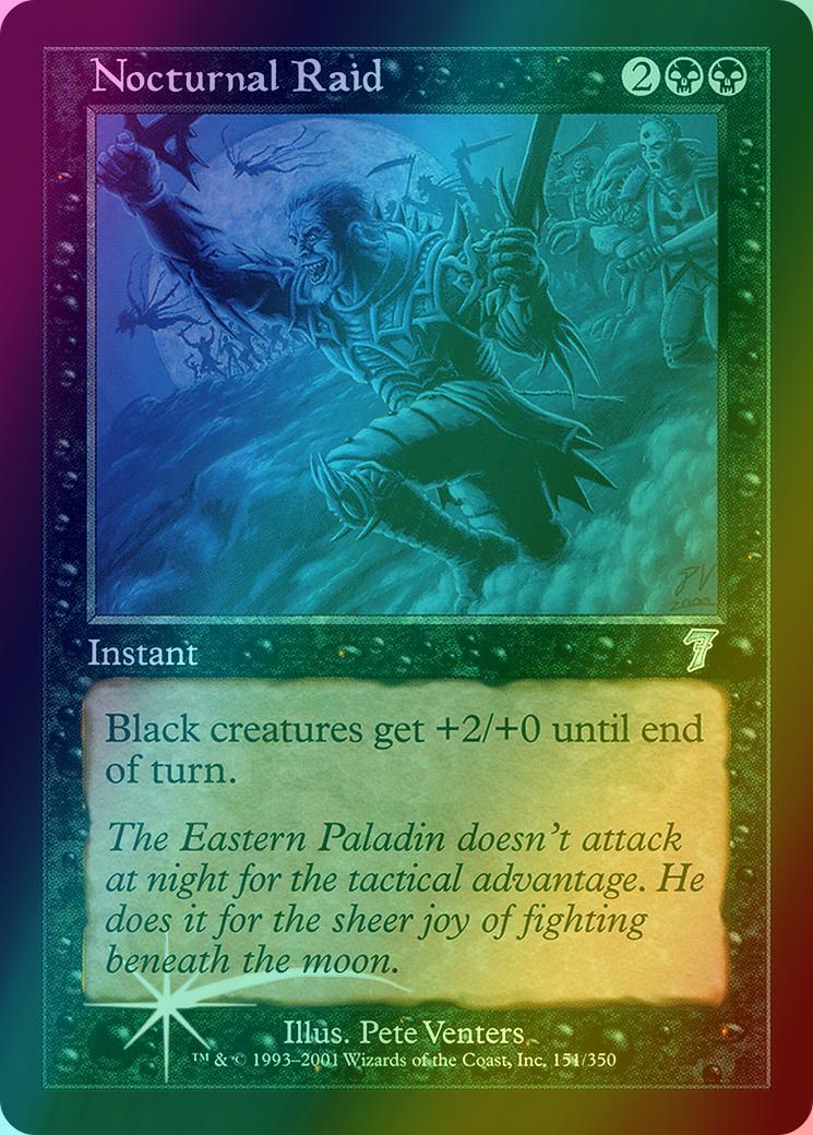 Nocturnal Raid [151x] [Seventh Edition] [Foil]