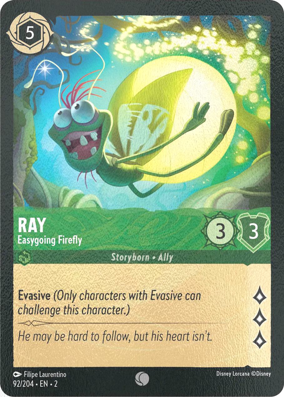 Ray - Easygoing Firefly - 92/204 [Rise Of The Floodborn] [Cold Foil]
