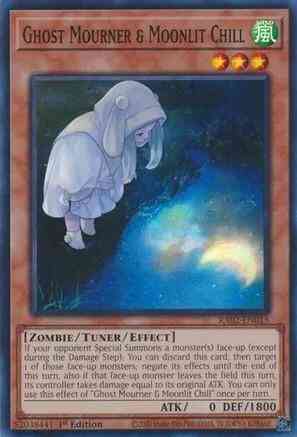Ghost Mourner & Moonlit Chill - Alternate Art - RA02-EN015 - Super Rare - 1st Edition