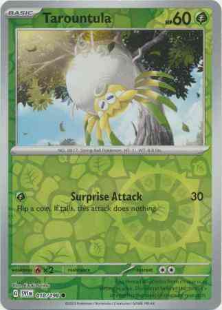 Tarountula - 018/198 - Common [sv01-018] [Reverse Holo]