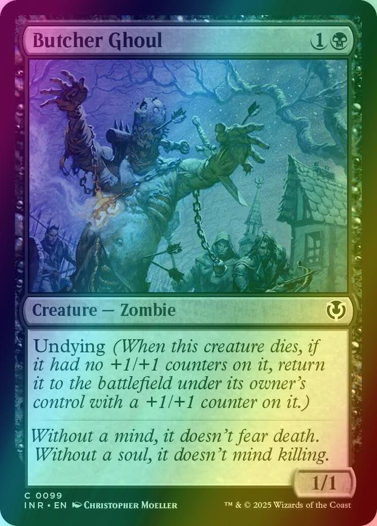Butcher Ghoul [99] [Innistrad Remastered] [Foil]
